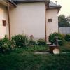 Malvina's house had been rebuilt since she lived in Trebisov.  This was a view from the back facing the front