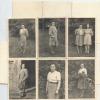 Malvina in Leipheim DP camp in Germany after the war  and her couisn in top right picture