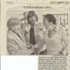 Malvina on left, The Silver Spring Gazette, October 24, '07.  The article says she was 95, she was 94 in this photo.