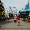 County Fair, view of ferris wheel